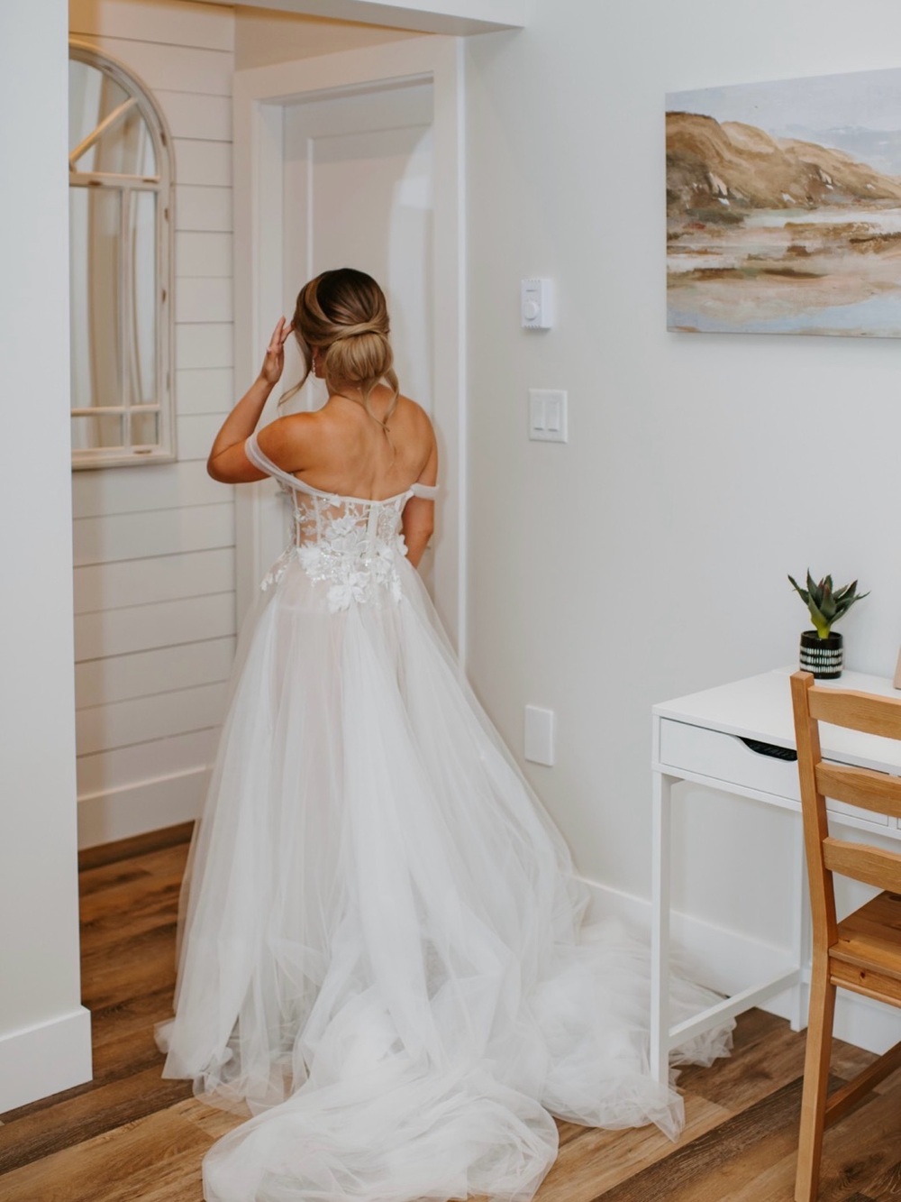 Muse by Berta wedding dress - Picture 3 of 5